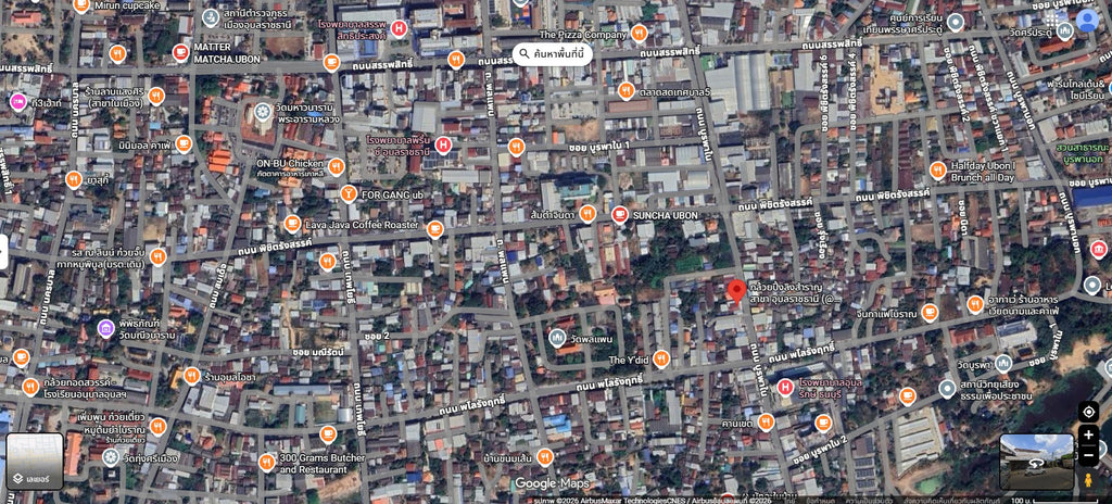 พื้นที่ตึกกลางเมืองอุบล บนถนนบูรพาใน พร้อมรีโนเวท ***เฉพาะ ชั้นที่1 เท่านั้น***